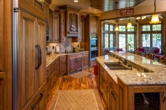 Kochmann Brothers Homes custom luxury kitchen lake home
