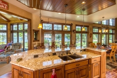 Kochmann Brothers Homes custom luxury lake home kitchen