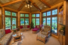 Kochmann Brothers Homes custom luxury lake home sitting room