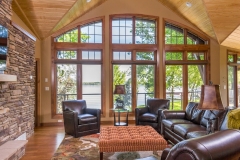 Kochmann Brothers Homes custom luxury lake home living room