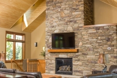 Kochmann Brothers Homes custom luxury lake home living room