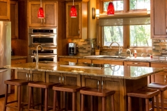 Kochmann Brothers Homes custom luxury lake home kitchen