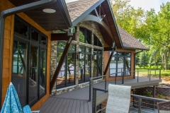 Kochmann Brothers Homes custom luxury lake home deck