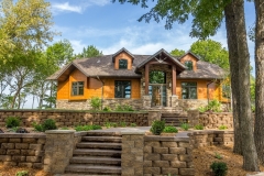 Kochmann Brothers Homes custom luxury lake home exterior