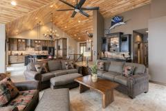 Kochmann Brothers Homes custom luxury lake living room