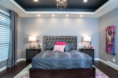 Kochmann Brothers Homes custom luxury bedroom - photo by Area Women Magazine in Fargo