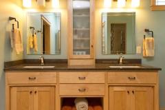 Kochmann Brothers Homes custom luxury bathroom for lake home