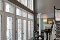 Kochmann Brothers Homes custom luxury entry with large windows