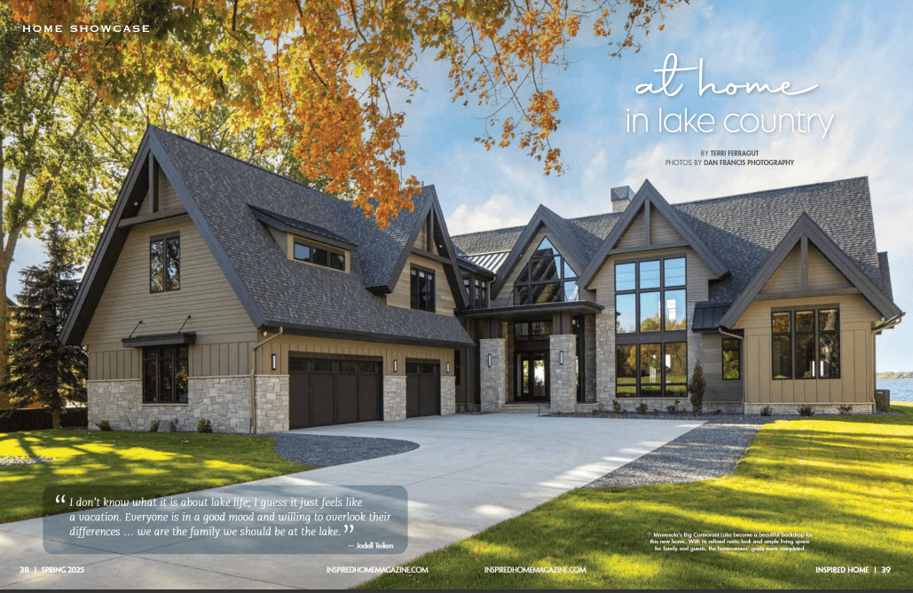 inspired homes spring 2025 issue cover